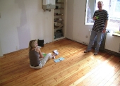 alte Pitchpine Dielen 2
